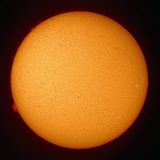 Cromosfera solare del 22 maggio